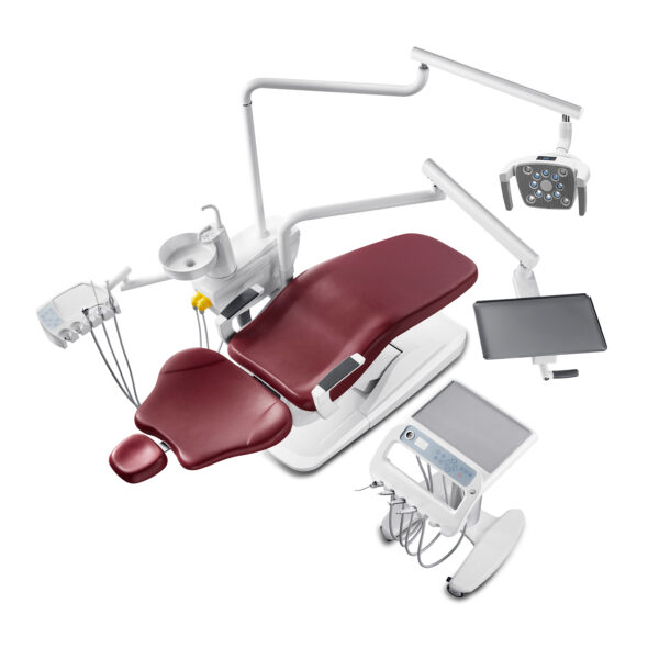 New Design Dental Chair with PU Leather Cushion - Image 2