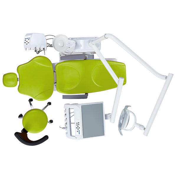 2023 automatic classic dental chair  with compressor - Image 3